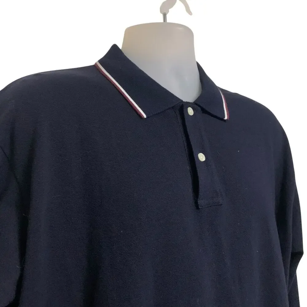 J.Crew Long Sleeve Classic Polo Shirt Mens Size L